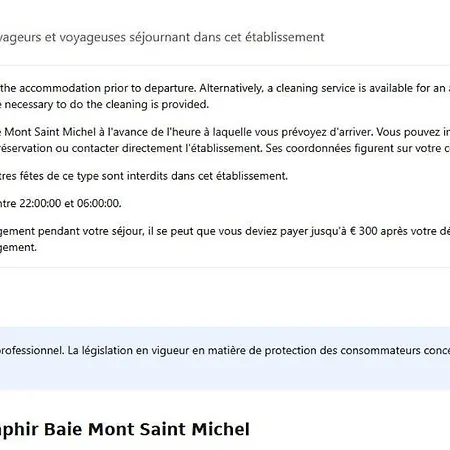 Rubis Baie Mont Saint Michel *